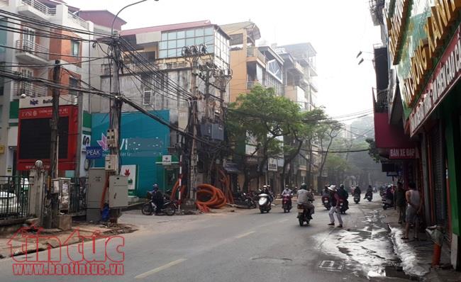 Hạ ngầm các tuyến cáp điện, viễn thông tại Hà Nội đều chậm tiến độ ảnh 1